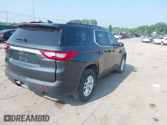 2019 Chevrolet Traverse LT Cloth with VIN 1GNERGKW0KJ151026, listed as a IAAI auction lot 42745723 with Not provided miles and . Bid and sale history available at DreamBid. Image 4.