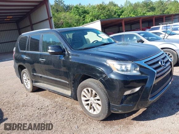 2014 Lexus GX with VIN JTJBM7FX1E5072455, listed as a IAAI auction lot 42133000 with 251,879 mi miles. Bid and sale history available at carsss.com. Image 1.