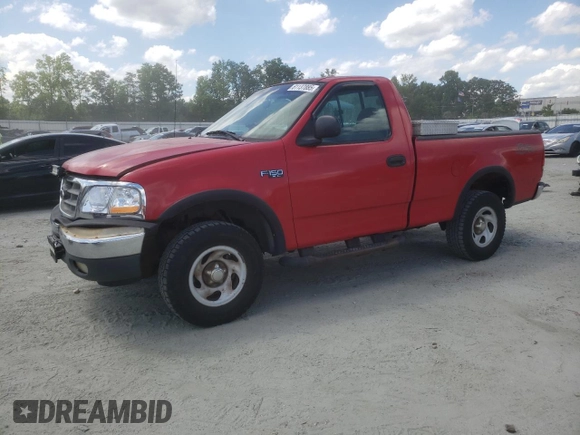 2000 Ford F-150 XL with VIN 1FTZF1824YNB06211, listed as a Copart auction lot 61137885 with 199,934 mi miles and Salvage title. Bid and sale history available at DreamBid. Image 1.