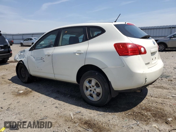 2009 Nissan Rogue S with VIN JN8AS58V29W179202, listed as a Copart auction lot 53687955 with 195,620 mi miles and Salvage Title. Bid and sale history available at carsss.com. Image 2.