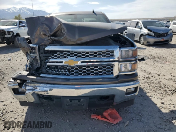 2015 Chevrolet Silverado 1500 LT with VIN 1GCVKREC5FZ216566, listed as a Copart auction lot 53315995 with 165,481 mi miles and Salvage Title. Bid and sale history available at DreamBid. Image 5.