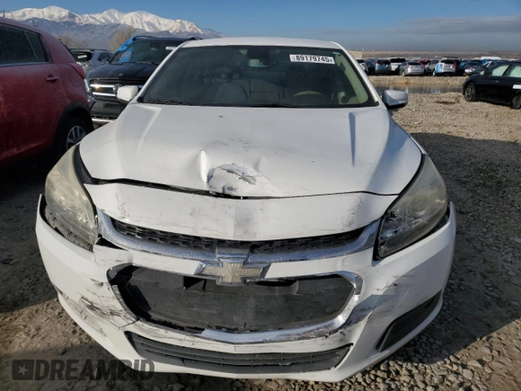 2016 Chevrolet Malibu LT with VIN 1G11C5SA1GF104236, listed as a Copart auction lot 89179745 with 126,260 mi miles and Salvage Title. Bid and sale history available at DreamBid. Image 5.