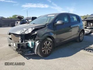 2020 Chevrolet Sonic LT with VIN 1G1JG6SB7L4128341, listed as a Copart auction lot 49679705 with 54,751 mi miles and Salvage Title. Bid and sale history available at DreamBid. Image 1.