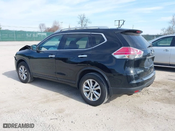 2015 Nissan Rogue SL with VIN 5N1AT2MV8FC869591, listed as a IAAI auction lot 41798440 with 99569 miles. Bid and sale history available at carsss.com. Image 3.