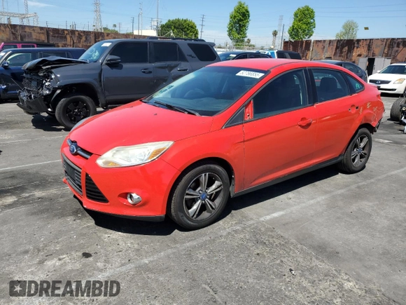 2012 Ford Focus SE with VIN 1FAHP3F24CL194727, listed as a Copart auction lot 52786855 with 154,017 mi miles and Salvage Title. Bid and sale history available at carsss.com. Image 1.