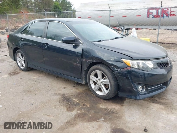 2012 Toyota Camry L with VIN 4T1BF1FK2CU167491, listed as a IAAI auction lot 41882255 with 214,384 mi miles. Bid and sale history available at carsss.com. Image 1.