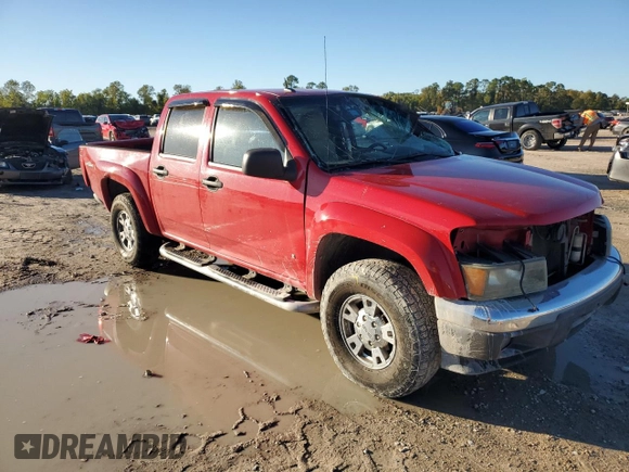 2008 GMC Canyon SLE2 with VIN 1GTDT13E488146176, listed as a Copart auction lot 81620244 with 145,178 mi miles and Salvage Title. Bid and sale history available at carsss.com. Image 4.