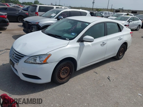 2015 Nissan Sentra SV z VIN 3N1AB7AP0FL656488, wystawiony jako IAAI lot #42275553 z przebiegiem 203 729 mil mil oraz . Historia ofert i sprzedaży dostępna na DreamBid. Obrazek 2.