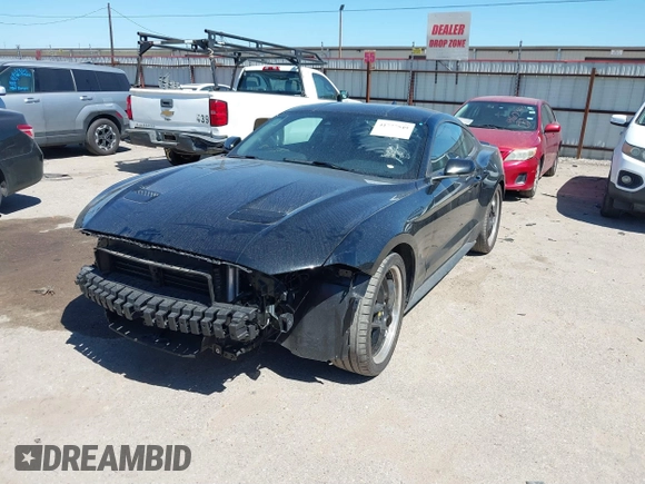 2022 Ford Mustang EcoBoost with VIN 1FA6P8TH8N5140335, listed as a IAAI auction lot 41777549 with 9,722 mi miles and . Bid and sale history available at DreamBid. Image 19.