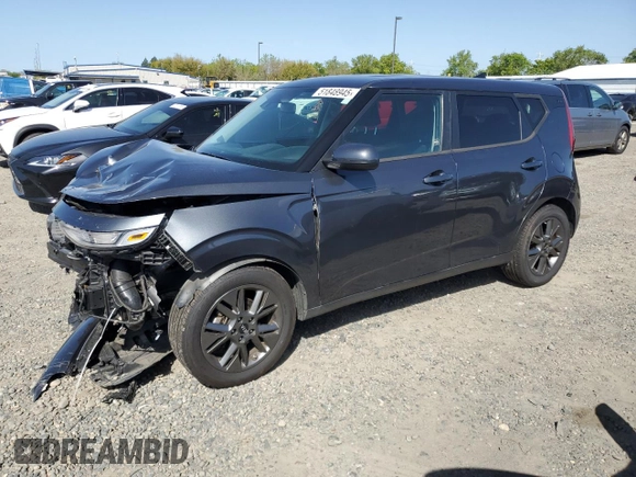 2021 Kia Soul S with VIN KNDJ23AU5M7795139, listed as a Copart auction lot 51848945 with 40,570 mi miles and Salvage Title. Bid and sale history available at DreamBid. Image 1.
