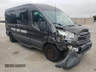 2016 Ford Transit XL with VIN 1FBAX2CG6GKA01273, listed as a Copart auction lot 53082045 with 95,631 mi miles and Salvage title. Bid and sale history available at DreamBid. Image 4.