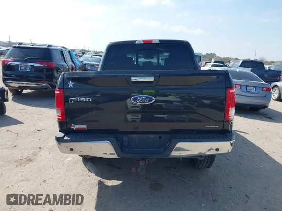 2015 Ford F-150 XLT with VIN 1FTEW1EF4FKD15422, listed as a IAAI auction lot 41593431 with 112,102 mi miles. Bid and sale history available at carsss.com. Image 16.
