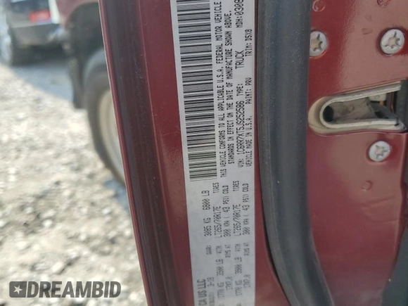 2018 Ram 1500 SSV z VIN 1C6RR7XT5JS252586, wystawiony jako Copart lot #58183155 z przebiegiem Nie podano mil oraz Szkoda całkowita • Salvage title. Historia ofert i sprzedaży dostępna na DreamBid. Obrazek 12.