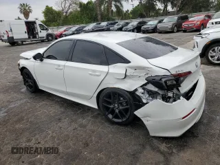 2025 Honda Civic Sport with VIN 2HGFE2F58SH537807, listed as a Copart auction lot 54813845 with Not Provided miles and Clean Title. Bid and sale history available at carsss.com. Image 2.