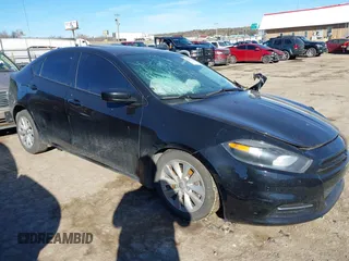 2014 Dodge Dart SXT with VIN 1C3CDFBB0ED676990, listed as a IAAI auction lot 41483182 with 117,618 mi miles. Bid and sale history available at carsss.com. Image 1.