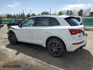 2023 Audi SQ5 Premium Plus with VIN WA1B4AFY6P2192470, listed as a Copart auction lot 54244035 with 13,703 mi miles and Clean Title. Bid and sale history available at carsss.com. Image 2.