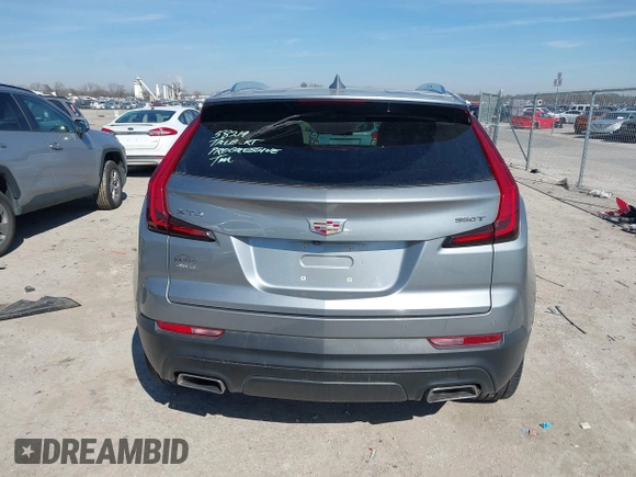 2023 Cadillac XT4 AWD Luxury with VIN 1GYFZBR40PF148068, listed as a IAAI auction lot 41583045 with 35,229 mi miles. Bid and sale history available at carsss.com. Image 16.