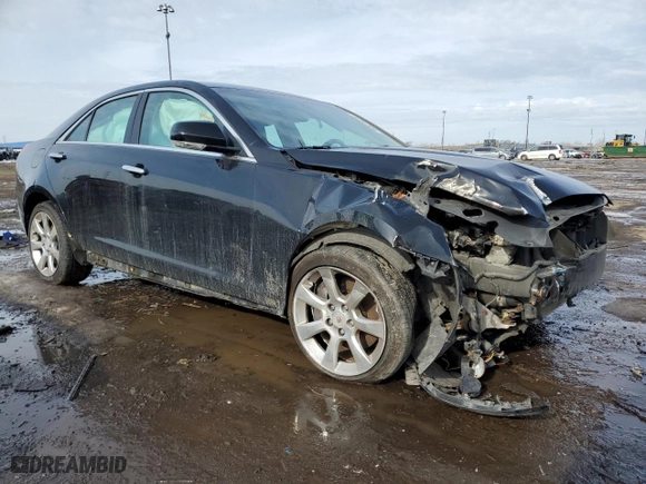 2013 Cadillac ATS Luxury with VIN 1G6AH5RX8D0136721, listed as a Copart auction lot 46321475 with 101,595 mi miles and Clean Title. Bid and sale history available at carsss.com. Image 4.