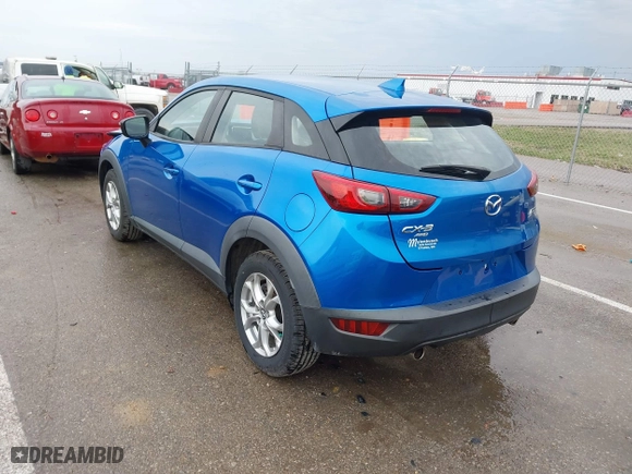 2016 Mazda CX-3 Touring with VIN JM1DKBC77G0112529, listed as a IAAI auction lot 41852258 with 134,412 mi miles. Bid and sale history available at carsss.com. Image 3.