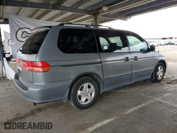2000 Honda Odyssey EX с VIN 2HKRL1867YH555314, выставлен на аукционе Copart как лот 61065505 с пробегом 165 993 миль миль и Списание • Salvage title. История ставок и продаж доступна на DreamBid. Изображение 3.