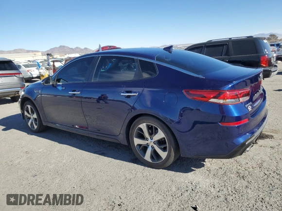 2020 Kia Optima LX with VIN 5XXGT4L38LG414245, listed as a Copart auction lot 41625905 with 47,658 mi miles and Salvage Title. Bid and sale history available at carsss.com. Image 2.