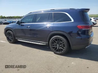 2020 Mercedes-Benz GLS 450 with VIN 4JGFF5KE8LA204635, listed as a Copart auction lot 55257424 with 62,060 mi miles and Salvage Title. Bid and sale history available at DreamBid. Image 2.