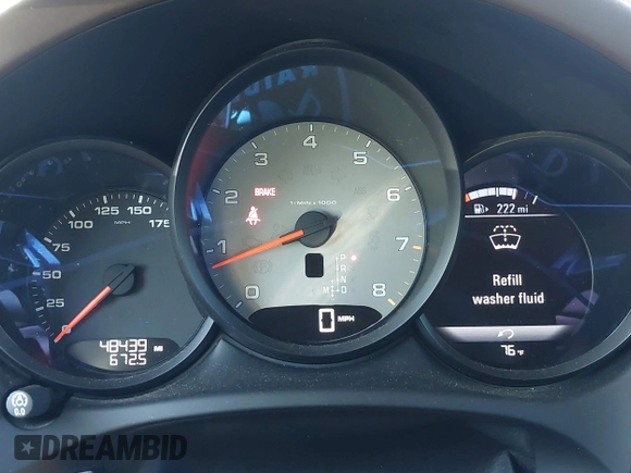 2016 Porsche Macan S with VIN WP1AB2A57GLB45998, listed as a IAAI auction lot 42625580 with 48,439 mi miles and . Bid and sale history available at DreamBid. Image 7.