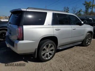 2019 GMC Yukon SLE with VIN 1GKS1AKC7KR115331, listed as a Copart auction lot 77385104 with 0 mi miles and Non Repairable. Bid and sale history available at carsss.com. Image 3.