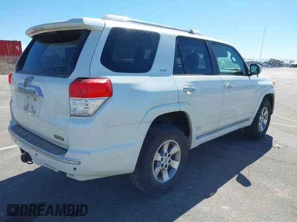 2010 Toyota 4Runner Trail with VIN JTEBU5JR0A5006646, listed as a IAAI auction lot 41865110 with 186,843 mi miles and . Bid and sale history available at DreamBid. Image 4.