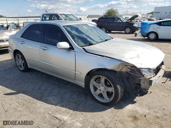 2003 Lexus IS 300 with VIN JTHBD192130064557, listed as a Copart auction lot 73279894 with 185,009 mi miles and Salvage Title. Bid and sale history available at carsss.com. Image 4.