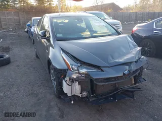 2019 Toyota Prius LE with VIN JTDL9RFU4K3012817, listed as a IAAI auction lot 41018905 with 1 mi miles. Bid and sale history available at carsss.com. Image 1.