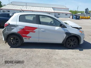 2023 Mitsubishi Mirage Black Edition with VIN ML32AWHJXPH004674, listed as a IAAI auction lot 42231841 with 19,978 mi miles and . Bid and sale history available at DreamBid. Image 13.