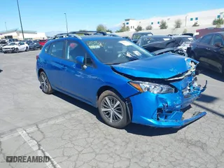 2022 Subaru Impreza Premium with VIN 4S3GTAD60N3721158, listed as a IAAI auction lot 41802241 with 12,971 mi miles. Bid and sale history available at carsss.com. Image 1.