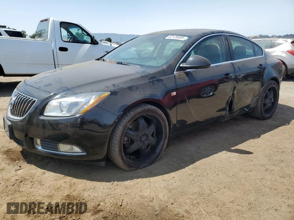 2011 Buick Regal CXL Turbo TO7 z VIN 2G4G15GV0B9195001, wystawiony jako Copart lot #62126695 z przebiegiem 77 461 mil mil oraz Czysty tytuł • Clean title. Historia ofert i sprzedaży dostępna na DreamBid. Obrazek 1.