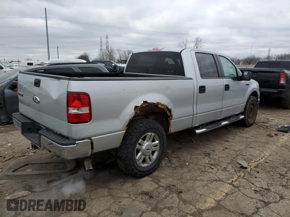 2007 Ford F-150 XLT with VIN 1FTPW14V47FA93945, listed as a Copart auction lot 87438234 with 149,984 mi miles and Clean Title. Bid and sale history available at carsss.com. Image 3.