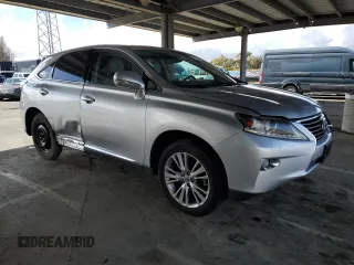 2013 Lexus RX with VIN JTJZB1BA9D2007114, listed as a Copart auction lot 49663965 with 177,499 mi miles and Salvage Title. Bid and sale history available at carsss.com. Image 4.