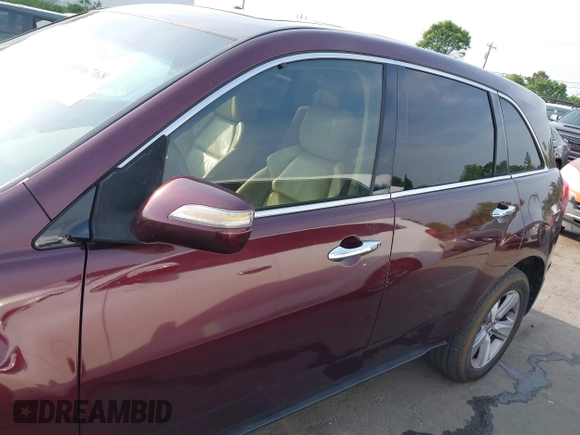 2013 Acura MDX Tech Pkg with VIN 2HNYD2H39DH513891, listed as a IAAI auction lot 42096768 with 272,671 mi miles. Bid and sale history available at carsss.com. Image 14.
