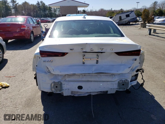 2019 Volvo S60 R-Design with VIN 7JRBR0FM8KG018556, listed as a Copart auction lot 44666323 with 30,976 mi miles. Bid and sale history available at carsss.com. Image 6.