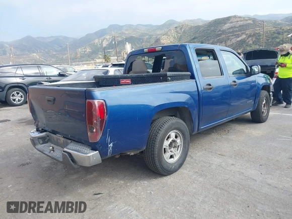 2005 Chevrolet Colorado 1SC LS Z85 with VIN 1GCCS136358197106, listed as a IAAI auction lot 41888896 with 255,529 mi miles and . Bid and sale history available at DreamBid. Image 4.