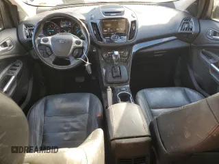 2014 Ford Escape Titanium with VIN 1FMCU9J94EUE57909, listed as a Copart auction lot 51955785 with 154,819 mi miles and Salvage Title. Bid and sale history available at DreamBid. Image 8.
