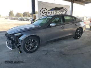 2015 Infiniti Q50 Premium with VIN JN1BV7AP3FM355828, listed as a Copart auction lot 55345165 with 119,238 mi miles and Salvage title. Bid and sale history available at DreamBid. Image 1.