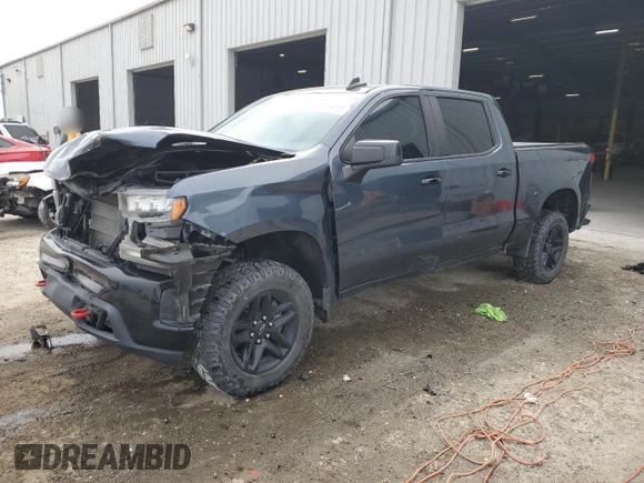 2020 Chevrolet Silverado 1500 LT Trail Boss with VIN 1GCPYFEL3LZ255948, listed as a Copart auction lot 47396755 with 72,472 mi miles and Non Repairable. Bid and sale history available at carsss.com. Image 1.