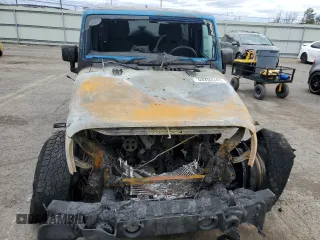 2016 Jeep Wrangler Unlimited Sport with VIN 1C4BJWDG8GL195953, listed as a Copart auction lot 53253345 with Not Provided miles and Salvage Title. Bid and sale history available at DreamBid. Image 5.