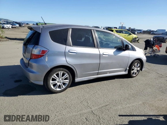 2009 Honda Fit Sport with VIN JHMGE88459S012456, listed as a Copart auction lot 51525845 with 59,142 mi miles and Salvage Title. Bid and sale history available at carsss.com. Image 3.