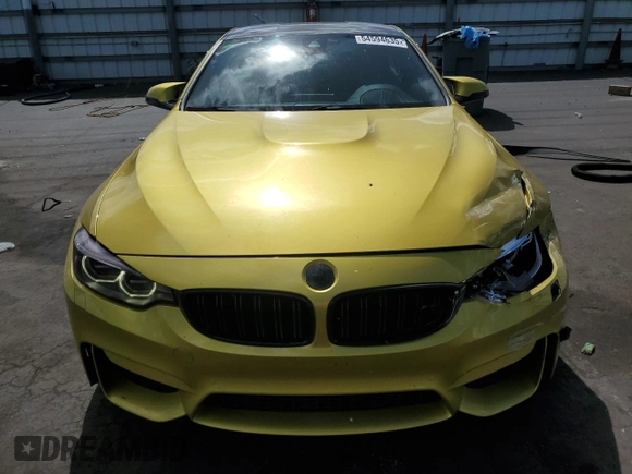2017 BMW M4 z VIN WBS3R9C50HK709115, wystawiony jako Copart lot #54594635 z przebiegiem 84 216 mil mil oraz Szkoda całkowita • Salvage title. Historia ofert i sprzedaży dostępna na DreamBid. Obrazek 5.