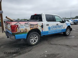 2015 Ford F-150 XLT with VIN 1FTEW1EG3FFA56276, listed as a Copart auction lot 58434115 with 200,208 mi miles and Salvage title. Bid and sale history available at DreamBid. Image 3.