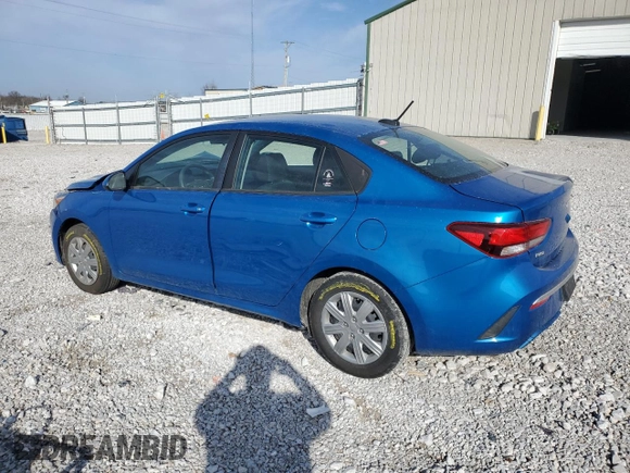 2023 Kia Rio S z VIN 3KPA24AD2PE529734, wystawiony jako Copart lot #48755585 z przebiegiem 99 031 mil mil oraz Szkody całkowita. Historia ofert i sprzedaży dostępna na DreamBid. Obrazek 2.