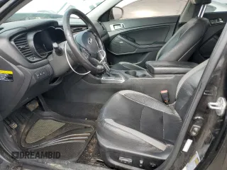 2013 Kia Optima Hybrid EX with VIN KNAGM4AD9D5039557, listed as a Copart auction lot 46344555 with 165,839 mi miles and Salvage Title. Bid and sale history available at carsss.com. Image 7.