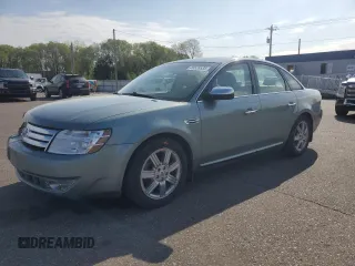2008 Ford Taurus Limited z VIN 1FAHP25W28G121161, wystawiony jako Copart lot #55628535 z przebiegiem 97 827 mil mil oraz Szkoda całkowita • Salvage title. Historia ofert i sprzedaży dostępna na DreamBid. Obrazek 1.