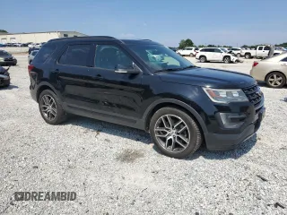 2016 Ford Explorer Sport with VIN 1FM5K8GT1GGA55066, listed as a Copart auction lot 62107415 with 212,916 mi miles and Salvage title. Bid and sale history available at DreamBid. Image 4.